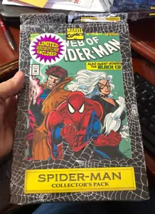 Neu, versiegelt Spider-Man Sammlerpackung Marvel Comics mit farbigen Acetatdrucken - Bild 1 von 2