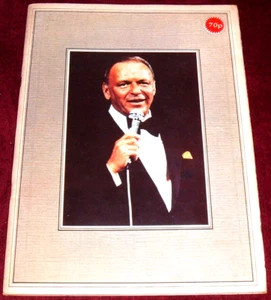 FRANK SINATRA SOUVENIR PROGRAMM 1977 BOOKLET ALBERT HALL - Bild 1 von 2