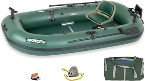 Sea Eagle StealthStalker 10 Pro Frameless Inflatable 10'1" Green Fishing Boat - Picture 1 of 6