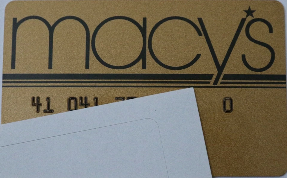 Macy`s Department Store Credit Card 2003 Expired - Image 1 of 1