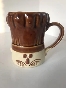 Taza de cerámica de gres Takahashi Le Chef sombrero cara taza de café EE. UU. - Imagen 1 de 7