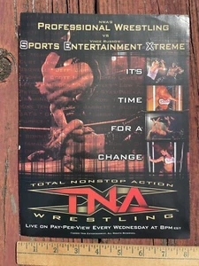 TNA Wrestling 2003 Ad  Very Rare - Picture 1 of 1