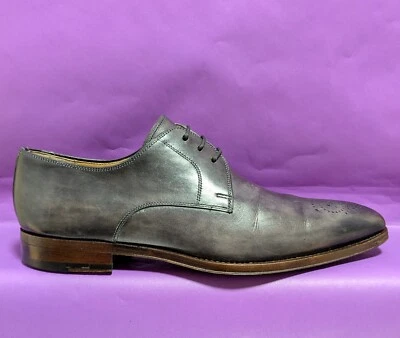 Zapatos de vestir Magnanni Knight Brogue Derby punta medallón gris para hombre 7,5 18199 Foto 1 de 4