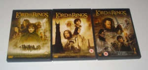 Lord of the Rings Trilogy DVDs (Fellowship / Two Towers / Return of the King) - Picture 1 of 3