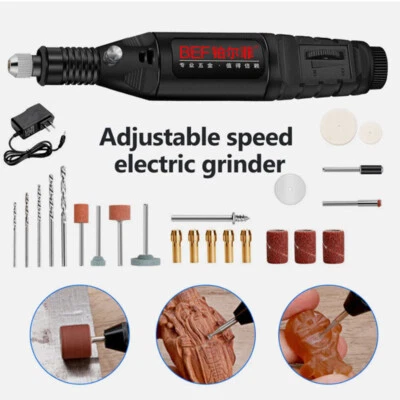 25pcs Mini Grinder Rotary Tool Kit Variable Speed Engraving Sanding Polishing - Image 1 of 4