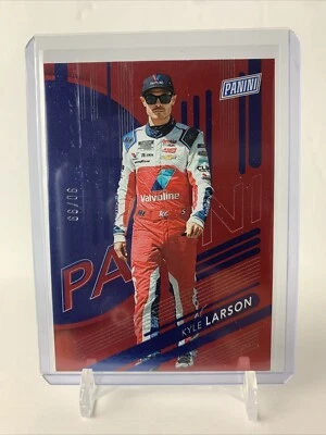 2024 Panini National Silver Pack - RED #50 Kyle Larson 90/99 - Image 1 of 2