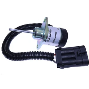 12V Stop Solenoid 6691498 6691313 For Bobcat 325 335 430 435 S150 S205 T180 T190 - Picture 1 of 4