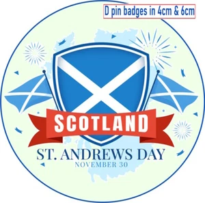 St Andrews's Day Pin St Andrew's Day Ornament St Andrew's Day badge - Picture 1 of 11