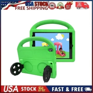 Wheel Shockproof Kids Case for iPad 7th Gen 10.2" 2019 iPad Air 3 10.5" iPad Pro - Picture 1 of 6