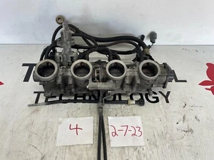 2002 Honda CBR 600 F4i Throttle Bodies with Harness and MAP Sensor - Picture 1 of 7