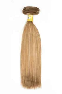 Bohyme Gold Silky Straight Machine-Tied Weft Remi Human Hair 18" Color D14/BL22 - Picture 1 of 1