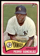 1965 Topps Pedro Gonzalez Baseball Cards #97