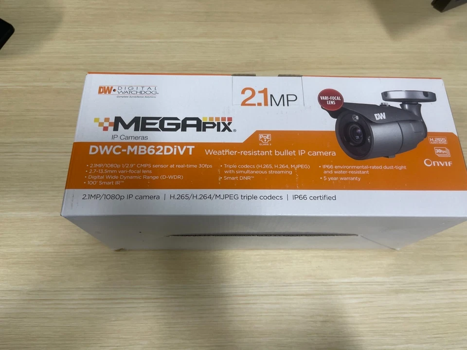 Digital Watchdog DWC-MB62DIVT 2.1 Megapixel Camera Brand New - Image 1 of 1