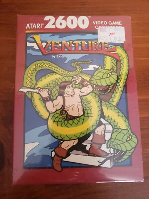 Atari 2600 Venture Video Game CX26145 NOS Factory Sealed by Exidy 1988 - Image 1 of 4