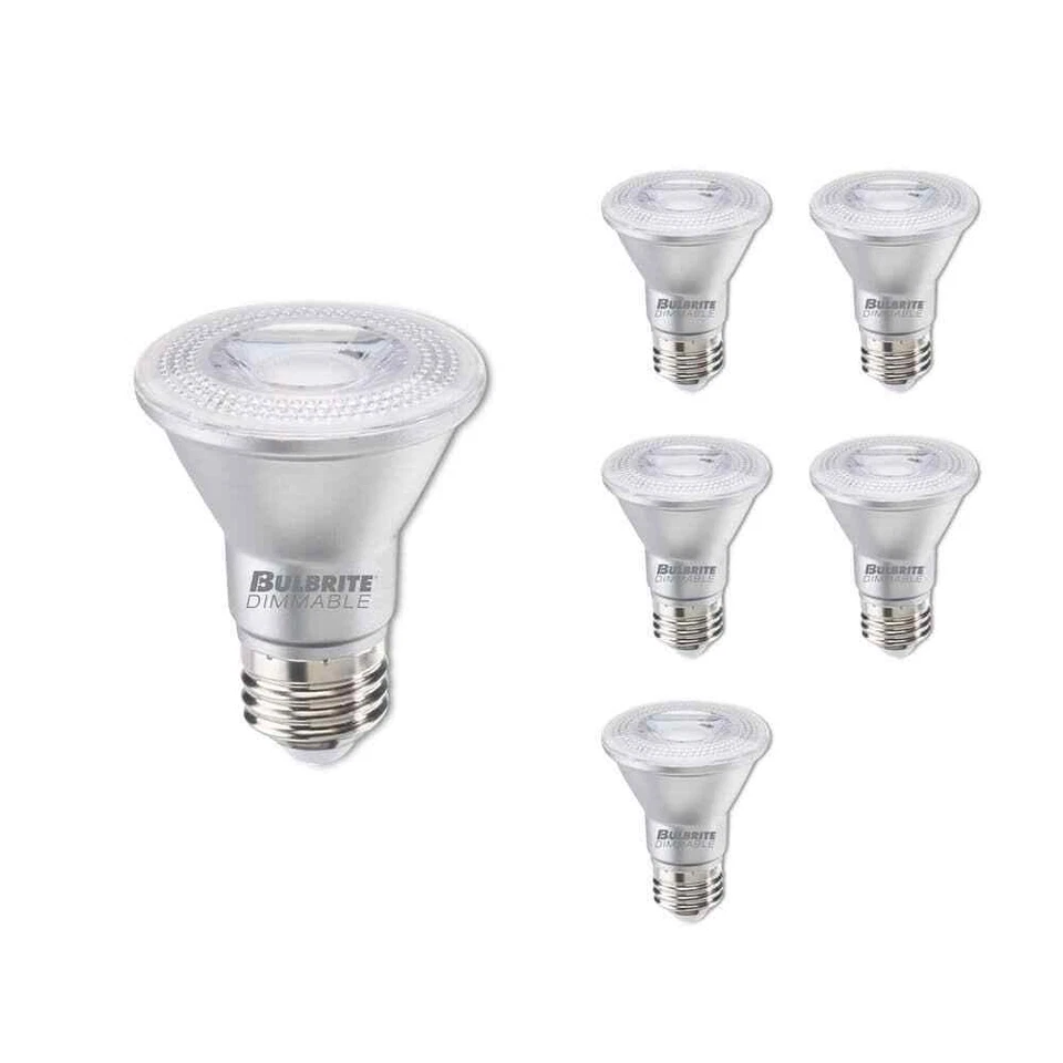 Bulbrite 50 Watt equivalent PAR20 with Medium Screw Base E26 Dimmable  5-Pack - Image 1 of 4