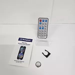 Mando a distancia Westinghouse original OEM para altavoz de fiesta WSTBT1503 - Imagen 1 de 4