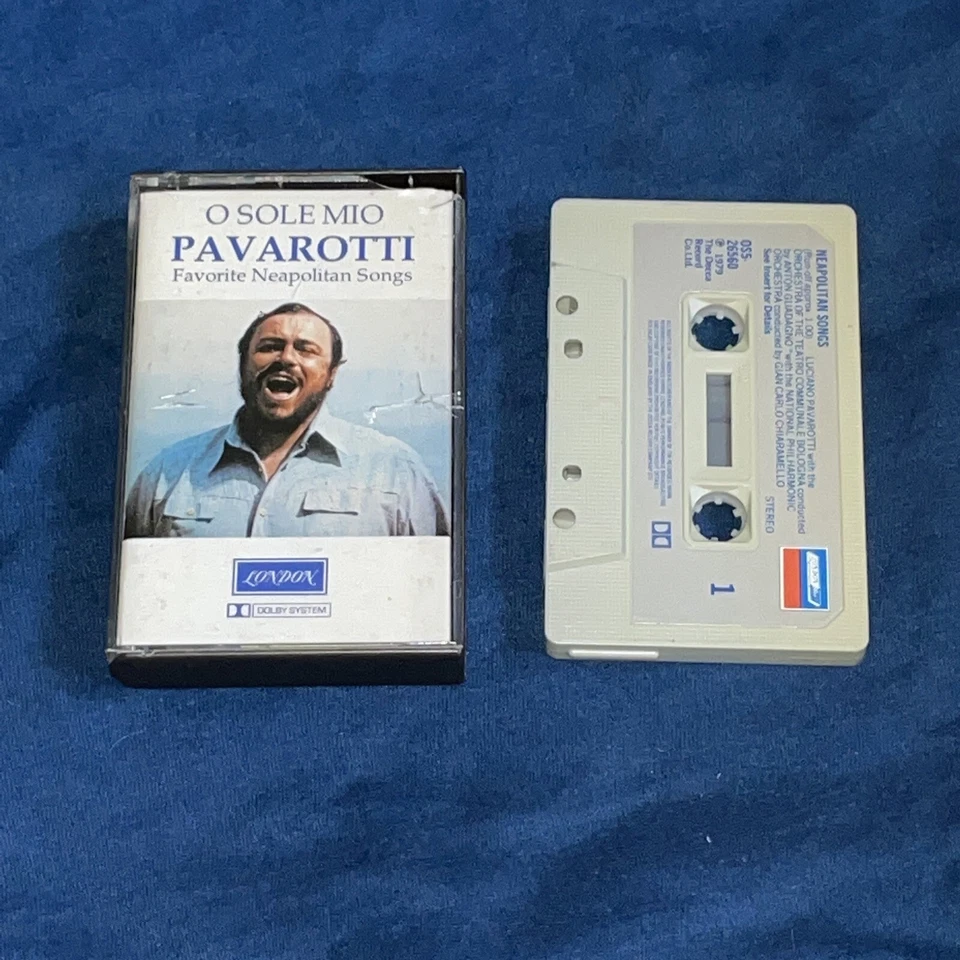 O Sole Mio Pavarotti Favorite Neapolitan Songs, Audio Cassette 1979 (OS5-26560) - Image 1 of 1
