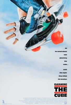 NEW Gleaming the Cube Movie Poster Print Canvas 80s Skateboarding FREE SHIPPING - Image 1 of 4