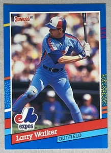 Larry Walker, 1991 Donruss #359, Montreal Expos, Freshly Opened, HoF!! - Picture 1 of 2
