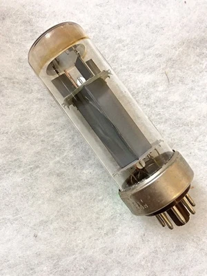 Captador de disco con base metálica Philips EL34 6CA7, probado por NOS - Imagen 1 de 4