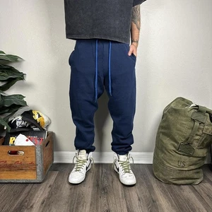 Vintage navy blue Russel athletic essential jogger sweatpants Large - Picture 1 of 8