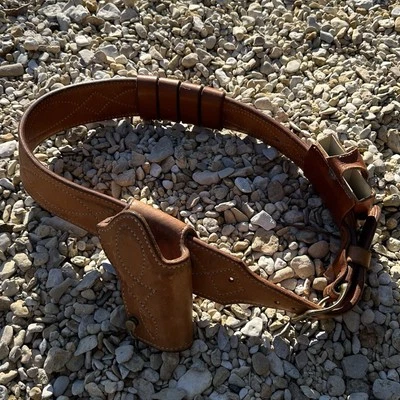 Vintage Milt Sparks Idaho City Competition Holster Brown Stitch Leather For 1911 - Image 1 of 4