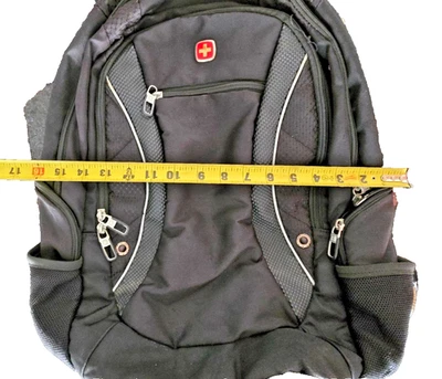 Swiss Gear 1900 ScanSmart Laptop Backpack Black - Image 1 of 4