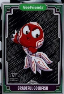 2025 Topps Chrome VeeFriends - Base Card - Graceful Goldfish - Bild 1 von 2