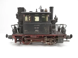 (1HPC03) Märklin Dampflok BR 98 311 "Glaskasten" DB, gealtert, Spur 1, ohne VP - Picture 1 of 10