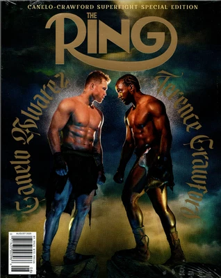 THE RING MAGAZINE:  CANELO vs CRAWFORD- SUPERFIGHT SPECIAL EDITION Aug. 2025 - Image 1 of 2
