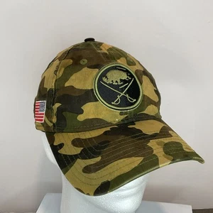 Buffalo Sabres Camouflage New Era Adjustable Hat/cap One Size - Picture 1 of 8