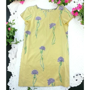 Vintage Lilly Pulitzer Etuikleid Damen Gr. 8 Blumenmuster Boho Bloomcore Taschen - Bild 1 von 11