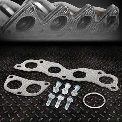 FOR 03-07 HONDA ACCORD 2.4L ALUMINUM EXHAUST MANIFOLD HEADER GASKET SET W/BOLTS - Image 1 of 4