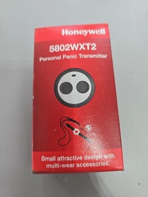 New Open Box Honeywell 5802WXT Single-Button Wireless Transmitter Pendant - Image 1 of 4