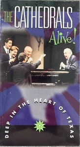 THE CATHEDRALS ALIVE! DEEP IN THE HEART OF TEXAS, GOSPEL CONCERT VHS SEALED - Picture 1 of 3