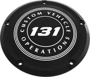 GRABADO PERSONALIZADO 7 M8 FLT/FLH Derby Cubierta Negra 131 CVO 131-09-46BG - Imagen 1 de 1