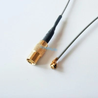 IPX U.FL female to MCX female straight  1.13 cable jumper pigtail 20cm - Image 1 of 4