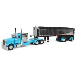 DCP 1/64 Peterbilt 379 60" Vintage Sleeper w/ MAC Coal End Dump Trailer 60-1893 - Picture 1 of 5