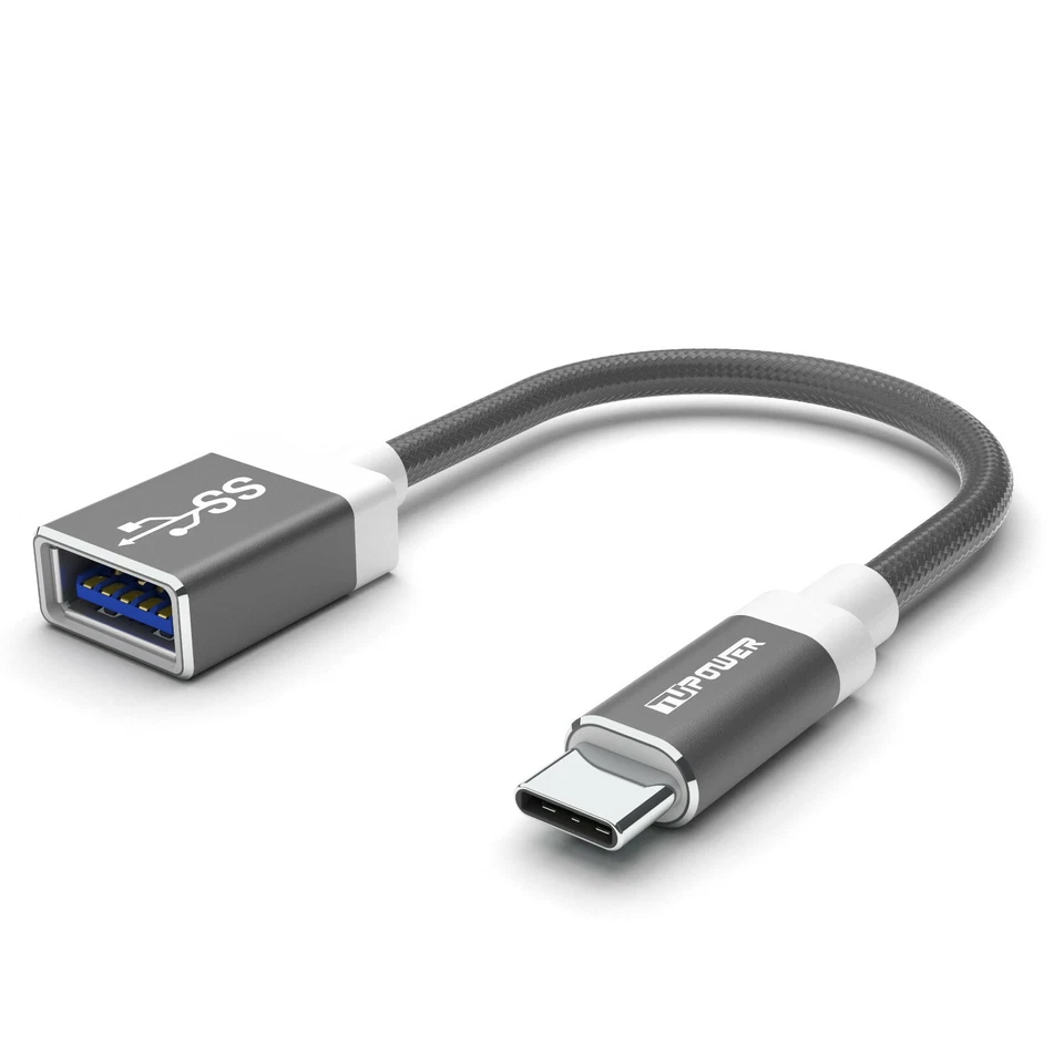 TUPower A11 USB C Adapter auf USB 3.0 A OTG Kabel - Grau (TP-CAK-A11)