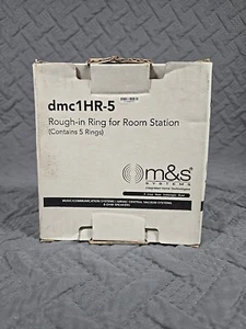 M&S Systems Dmc1hr-5 Rough-in Ring For Room Station - 5 Pack - Picture 1 of 3