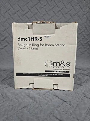 M&S Systems Dmc1hr-5 Rough-in Ring For Room Station - 5 Pack - Image 1 of 3