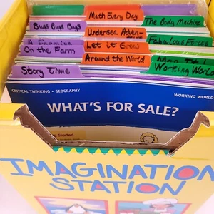 NEWBRIDGE IMAGINATION STATION KIT Activities Stickers Cards - Picture 1 of 14