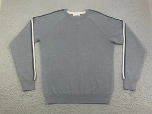 Olivia Von Halle Missy London Track Sweatshirt Size XL Gray Excellent Condition - Picture 1 of 11