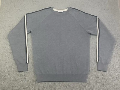 Olivia Von Halle Missy London Track Sweatshirt Size XL Gray Excellent Condition - Image 1 of 4