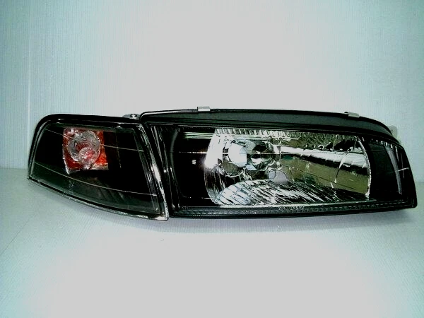 Faro de cristal JDM Mitsubishi Lancer Evo 5 6 Evolution negro cromo diestro derecho nuevo Foto 1 de 2