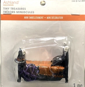 Ashland Miniatures Halloween Hexenbett winzige Schätze Figurbett Neu - Bild 1 von 11