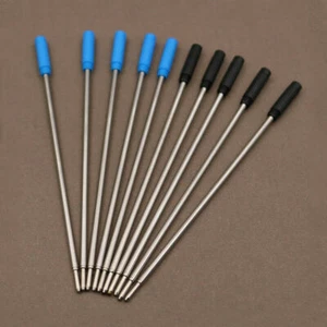 Black & Blue Ballpoint Pen Refills Cross Compatible  Refills 8513 UK SELLER - Picture 1 of 2