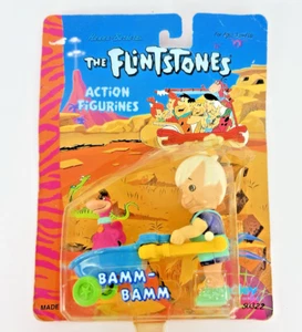 Vintage The Flintstones Wind Up Toy Bamm-Bamm and Dino 1992 - Picture 1 of 5