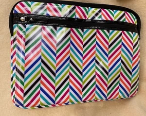 Funda para portátil Studio C cachemira 16 pulgadas en zigzag lunares de colores brillantes - Imagen 1 de 8