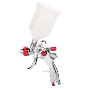 HVLP Spray Gun Kit Gravity Feed for Car Paint Nozzles 1.4 1.7 2.0MM 600CC - Picture 1 of 12